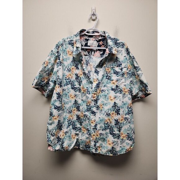Paper Denim & Cloth Hawaiian Button Front Shirt 3XL - Picture 1 of 5